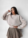 Bluza damska OLAVOGA TAKEDOWN 2025 beż - maWer Fashion