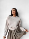 Bluza damska OLAVOGA TAKEDOWN 2025 beż - maWer Fashion