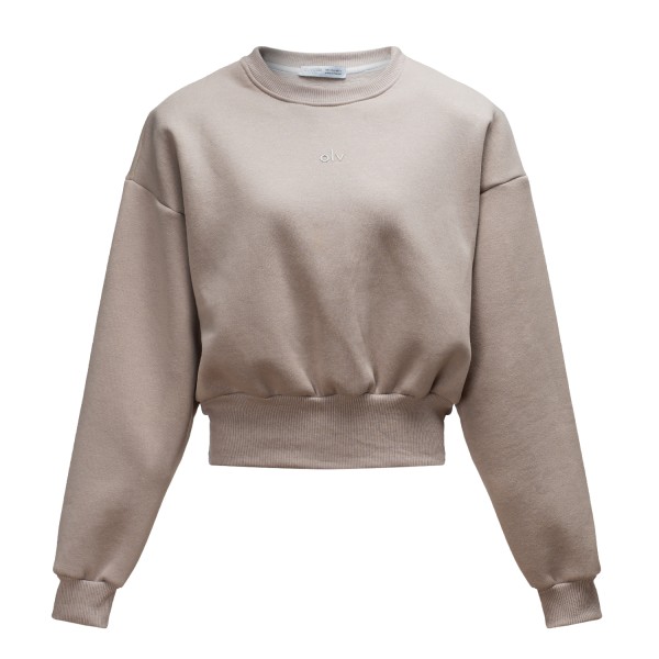 Bluza damska OLAVOGA TAKEDOWN 2025 beż - maWer Fashion