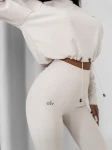 Komplet damski OLAVOGA ASHWOOD 2025 beż - maWer Fashion