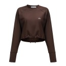 Komplet damski OLAVOGA ASHWOOD 2025 brąz - maWer Fashion