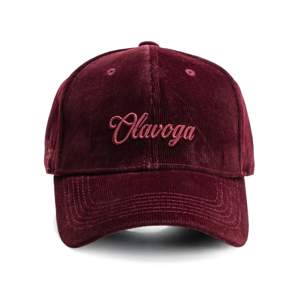 Czapka damska OLAVOGA VIROIC 2025 bordo - maWer Fashion