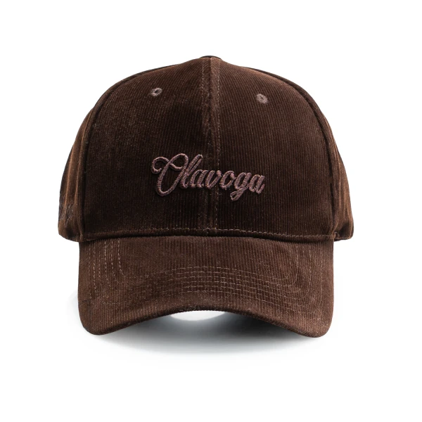 Czapka damska OLAVOGA VIROIC 2025 brąz - maWer Fashion