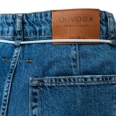 Spodnie jeansowe damskie OLAVOGA KAAGE 2025 niebieskie - maWer Fashion