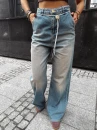 Spodnie jeansowe damskie OLAVOGA KAAGE 2025 niebieskie - maWer Fashion