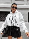 Bluza damska OLAVOGA MORNING MIST 2025 ecru - maWer Fashion