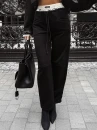 Spodnie damskie OLAVOGA BIRCH 2025 czarne - maWer Fashion