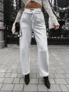 Spodnie damskie OLAVOGA BIRCH 2025 szare - maWer Fashion