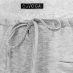 Spodnie damskie OLAVOGA BIRCH 2025 szare - maWer Fashion