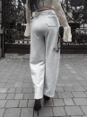 Spodnie damskie OLAVOGA BIRCH 2025 szare - maWer Fashion