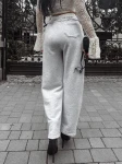 Spodnie damskie OLAVOGA BIRCH 2025 szare - maWer Fashion