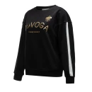 Bluza damska OLAVOGA OLY 2025 czarna - maWer Fashion