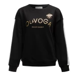 Bluza damska OLAVOGA OLY 2025 czarna - maWer Fashion