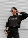 Bluza damska OLAVOGA OLY 2025 czarna - maWer Fashion