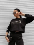 Bluza damska OLAVOGA OLY 2025 czarna - maWer Fashion