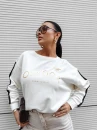 Bluza damska OLAVOGA OLY 2025 ecru - maWer Fashion