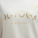 Bluza damska OLAVOGA OLY 2025 ecru - maWer Fashion