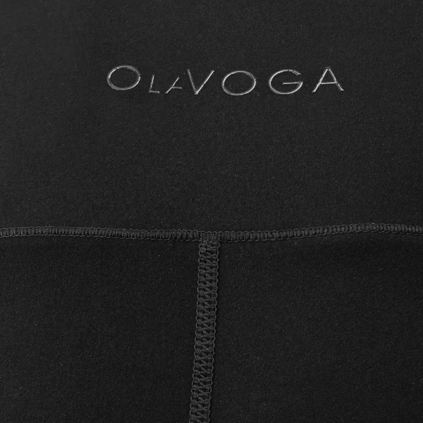 Legginsy damskie OLAVOGA LUCIA 2025 czarne - maWer Fashion