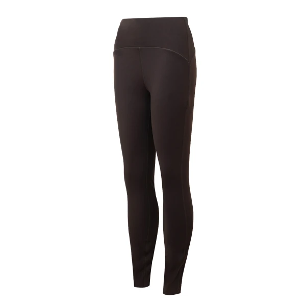 Legginsy damskie OLAVOGA LUCIA 2025 brąz - maWer Fashion