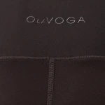 Legginsy damskie OLAVOGA LUCIA 2025 brąz - maWer Fashion