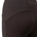 Legginsy damskie OLAVOGA LUCIA 2025 brąz - maWer Fashion