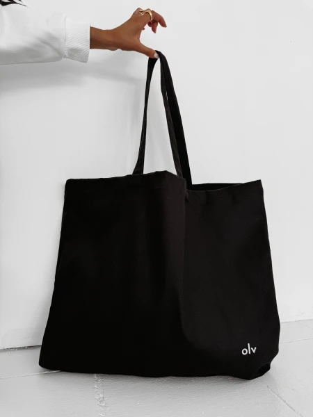 Torebka shopperka OLAVOGA OLVETTE 2025 czarna - maWer Fashion
