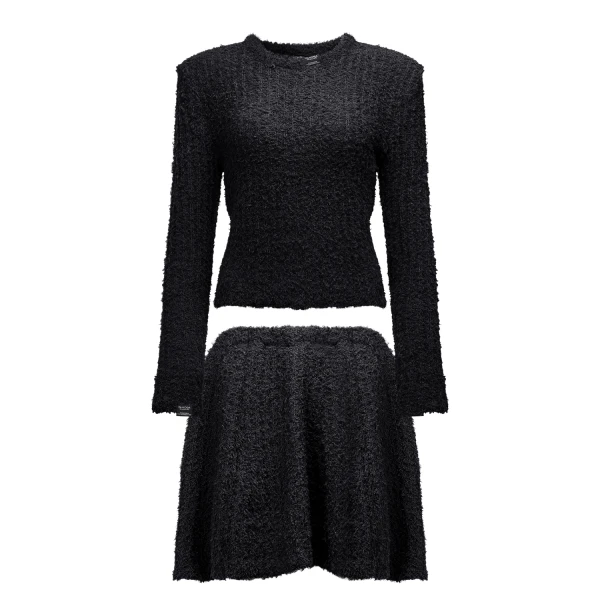 Komplet damski OLAVOGA MERSILIA 2025 czarny - maWer Fashion