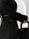 Spodnie damskie OLAVOGA NIGHTBREAK 2025 czarne - maWer Fashion