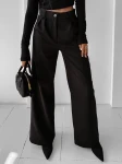 Spodnie damskie OLAVOGA NIGHTBREAK 2025 czarne - maWer Fashion