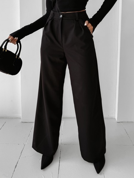 sSpodnie damskie OLAVOGA NIGHTBREAK 2025 czarne - maWer Fashion