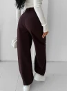 Spodnie damskie OLAVOGA NIGHTBREAK 2025 brąz - maWer Fashion