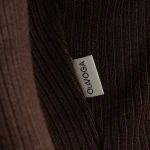 Bluzka damska OLAVOGA CREAMED FOG 2025 brązowa - maWer Fashion