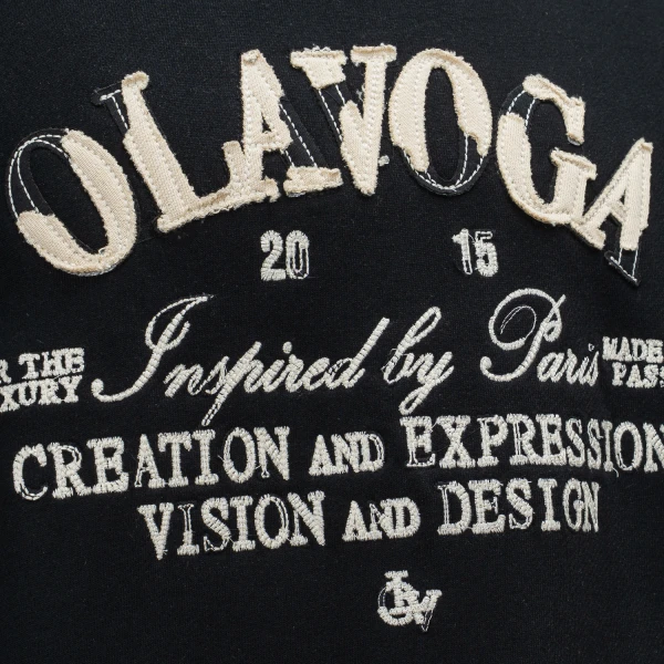 Bluza męska OLAVOGA VIROUS 2025 czarna - maWer Fashion