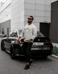 Bluza męska OLAVOGA VIROUS 2025 beżowa - maWer Fashion