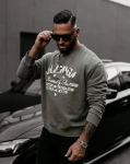 Bluza męska OLAVOGA VIROUS 2025 khaki - maWer Fashion