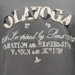 Bluza męska OLAVOGA VIROUS 2025 grafitowa - maWer Fashion