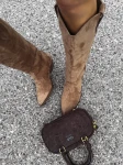 Buty kowbojki damske OLAVOGA POINT 2025 brąz - maWer Fashion