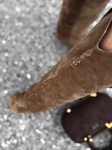 Buty kowbojki damske OLAVOGA POINT 2025 brąz - maWer Fashion