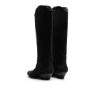 Buty kowbojki damske OLAVOGA POINT 2025 czarne - maWer Fashion