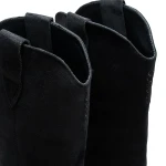 Buty kowbojki damske OLAVOGA POINT 2025 czarne - maWer Fashion