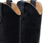Buty kowbojki damske OLAVOGA POINT 2025 grafit - maWer Fashion