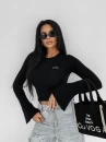 Sweter damski OLAVOGA ZIRRA 2025 czarny - maWer Fashion