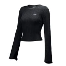 Sweter damski OLAVOGA ZIRRA 2025 czarny - maWer Fashion