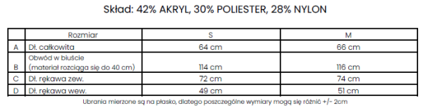 Sweter damski OLAVOGA WINTOR 2025 bordowy - maWer Fashion