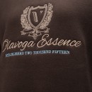 Bluza damska OLAVOGA FALL ESSENCE 2025 brązowa  - maWer Fashion