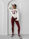 Sweter damski OLAVOGA LUURE 2025 ecru - maWer Fashion