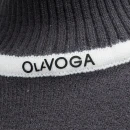 Sweter damski OLAVOGA WINTOR 2025 szary - maWer Fashion