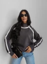 Sweter damski OLAVOGA WINTOR 2025 szary - maWer Fashion
