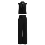 Komplet damski OLAVOGA MAJESTY 2025 czarny - maWer Fashion