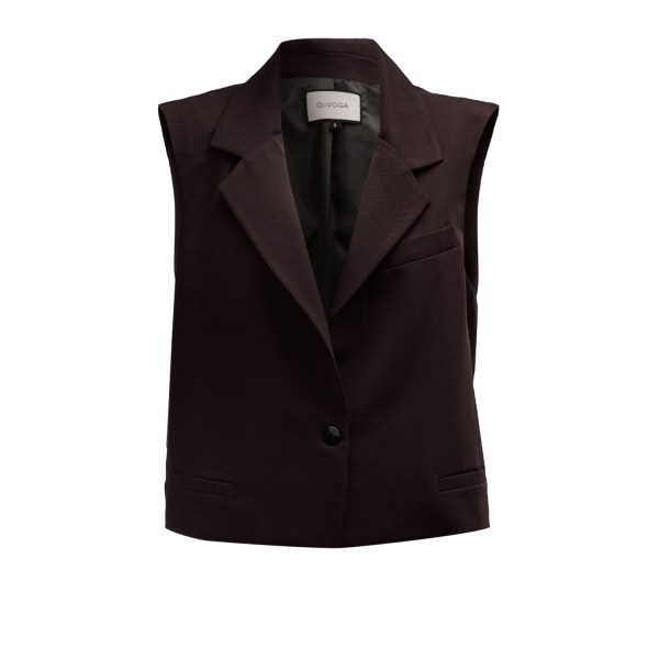 Komplet damski OLAVOGA MAJESTY 2025 brąz - maWer Fashion